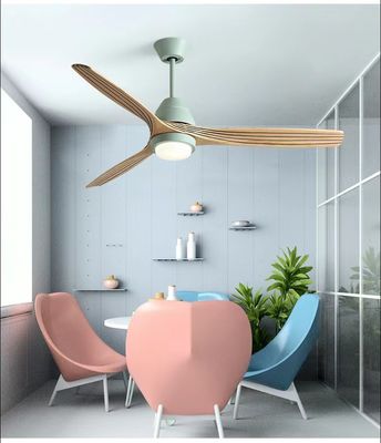LED 20W 단단한 목재 천장 팬 목재 프로펠러 천장 팬