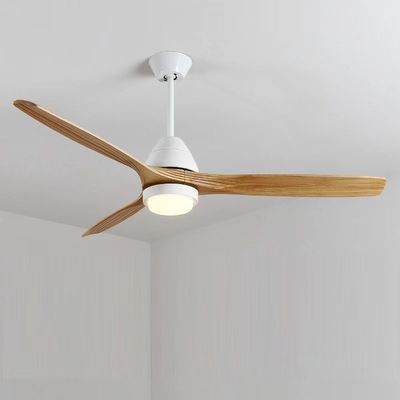 LED 20W 단단한 목재 천장 팬 목재 프로펠러 천장 팬