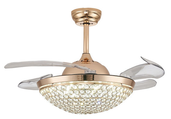 42 인치 LED 36W 색상 변경 가능한 현대 DC 모터 천장 팬