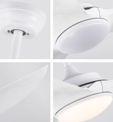 ABS 원격 현대 LED 천장 팬 58 인치 3 블레이드