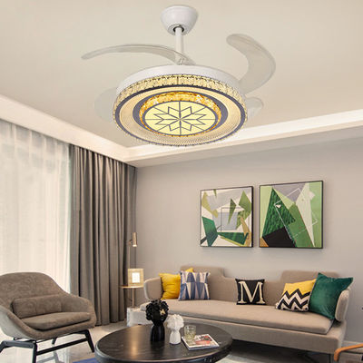 DC 모터 3 블레이드 스마트 LED 천장 팬